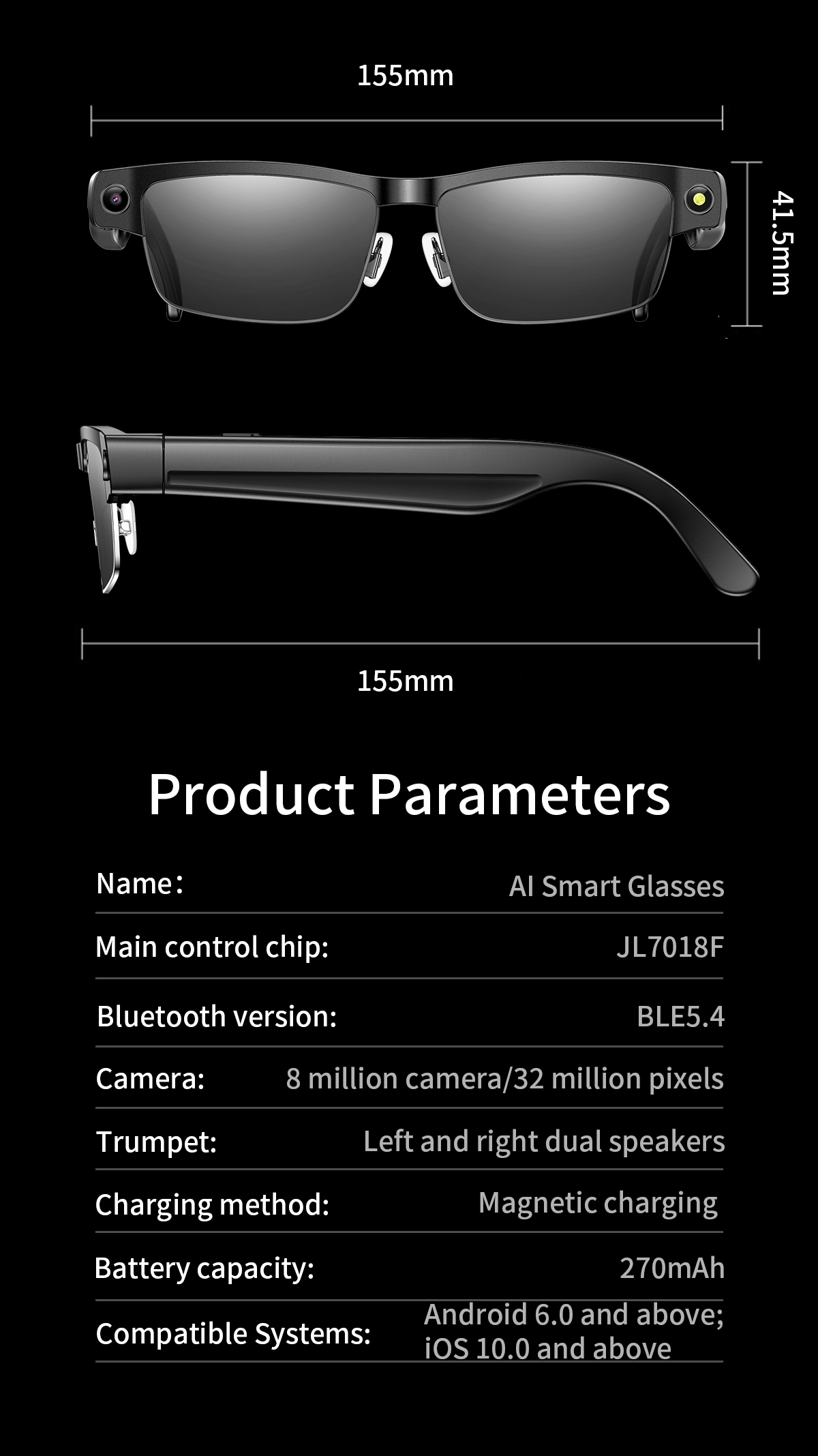 smart glasses,ar glasses,ai glasses,smart glasses with camera,smart sunglasses,best smart glasses